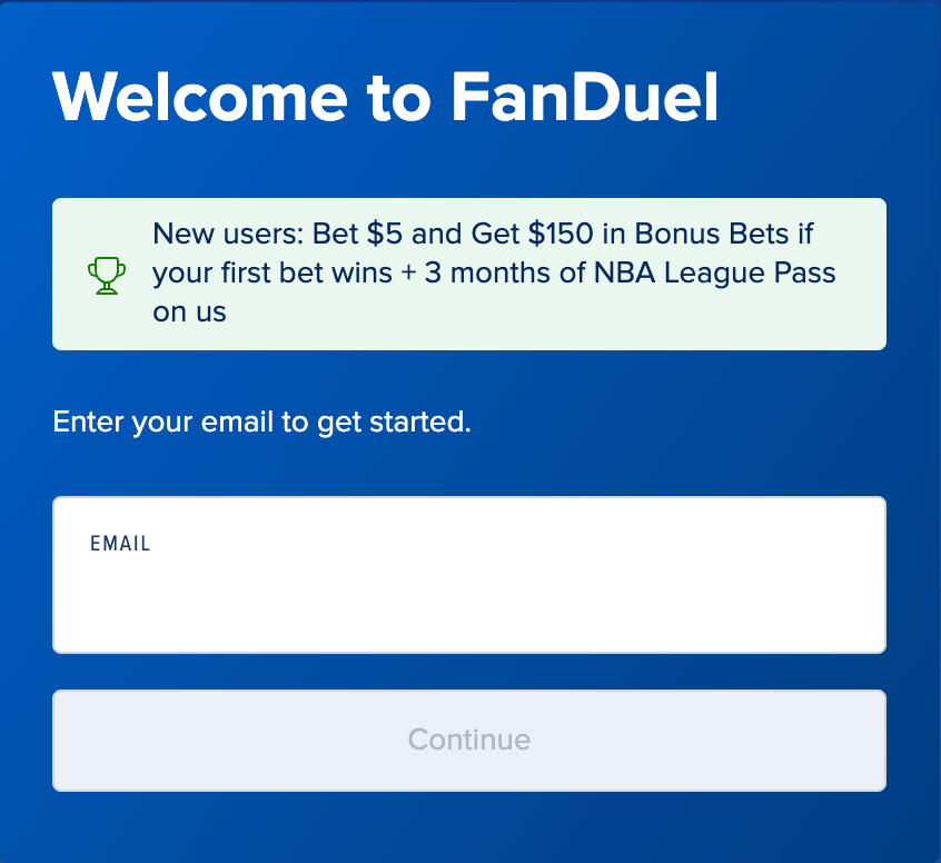 fanduel log in